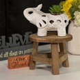 thumbnail image 2 of 2X Wooden Plant Stand, High Stool Plant Stand Multi-Function Flower Pot Holder, for Gardening Decoration Living Room, 2 of 4