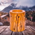 thumbnail image 2 of Mindful Design Wood Log Candle Warmer for Wax Melts, Tarts, Fragrance Oils - Aromatherapy Electric Decorative Wax Burner for Scented Wax Candles - Cute Candle Wax Melter, 2 of 6