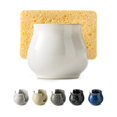 thumbnail image 1 of Soporte de esponja Zoeeker Ceramic White para fregadero de cocina, 1 of 7