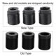 thumbnail image 4 of Universal Carbon Fiber Automatic Wave Stick Head Shift Knob Modification Accessory(Black), 4 of 4