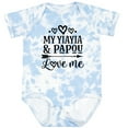 thumbnail image 3 of Inktastic Yiayia and Papou Love Me Granddaughter Girls Baby Bodysuit, 3 of 5