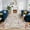 kaqi, variant on Washable Area Rug, Non-Slip Low Pile Stain Resistance Rug with Peacock and Deer, Animal Carpet for Living Room, Bedroom, Dining Room