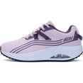 thumbnail image 2 of JOYFON Womens Walking Shoes with Arch Support Tennis Shoes Orthotic Plantar Fasciitis Sneakers Fashion Athletic PinkPurple Size 10, 2 of 6