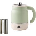 thumbnail image 1 of 3-in-1 Multifunctional Portable Electric Cooking Mug, 30oz Rechargeable Coffee Mug Warmer with Adjustable Temp & 24h Keep-Warm for Coffee Porridge Soup, 1 of 8