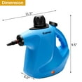 thumbnail image 3 of Costway 1050W Multi-purpose Handheld Pressurized Steam Cleaner Blue, 3 of 11