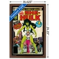 thumbnail image 3 of Marvel Comics - She-Hulk - The Savage She-Hulk #1 Wall Poster, 14.725" x 22.375", Framed, 3 of 3