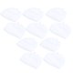 thumbnail image 1 of 5pair gel de silicona enderezador de voltereta de pies pulgar enderezador de dedos de los pies divisor de superposición blanco, 1 of 10