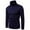 #2-Navy, variant on Otvok Mens T-Shirt Casual Solid Turtleneck Long Sleeve Blouse Pullover Base Shirt
