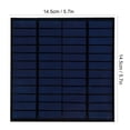 thumbnail image 3 of Célula de panel Solar, Panel Solar, Carga de Panel Solar de Silicio 3W Policristalino, Para Proyectos de Casas Pequeños Proyectos Cientyficos, 3 of 7