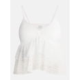 thumbnail image 5 of No Boundaries Layered Lace Tank Top, Women's XXS-XXL, 5 of 5