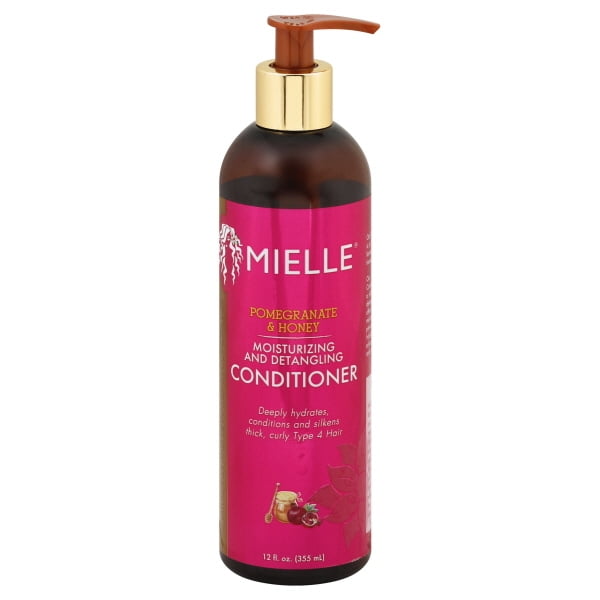 Moisturizing and Detangling Conditioner, Pomegranate & Honey, 12 fl oz (355 ml), Mielle