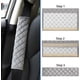 thumbnail image 2 of protectores grises para cinturón de seguridad de coche, cojín de confort para asiento de coche, paquete de viaje, 2 of 5