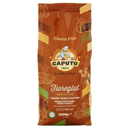 Antimo Caputo Gluten Free Pizza Flour 2.2lb - All Natural Multi Purpose Flour & Starch Blend for Baking Pizza, Bread, & (The Best Flour For Pizza)