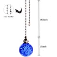 thumbnail image 2 of 2Pcs Crystal Ceiling Fan Pull Chain, Ceiling Fan Pull Chain Extender, Pull Chains for Ceiling Fans and Lights, Light Pull Chain with 21 Inches 3mm Diameter Ball Beaded Chain, 2 of 8