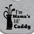 thumbnail image 4 of Inktastic I'm Mama's Lil' Caddy Golf for Kids Boys or Girls Baby Bib, 4 of 4