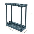 thumbnail image 5 of Garage Garden Tool Long Handle Yard Organizer 2 Wheels Storage Rack Lawn Holder, 5 of 12