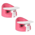 thumbnail image 1 of Little Tikes My First Seat Infant Foam Floor Chair with Feed Tray, Pink (2 Pack), 1 of 4