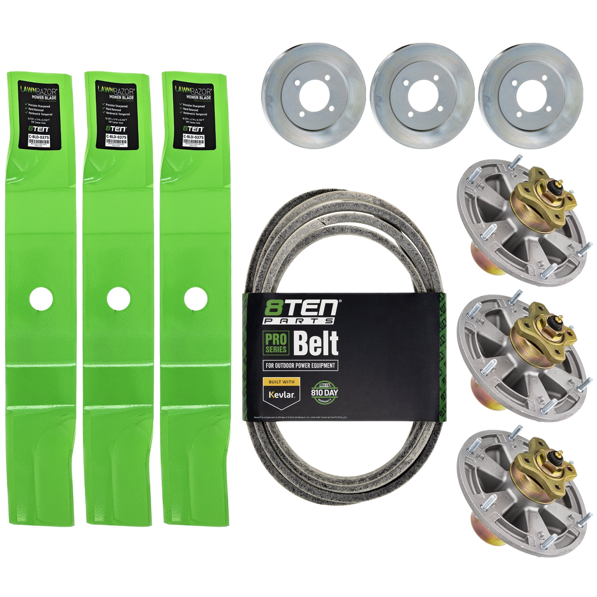 8TEN Blade Spindle Kit for Kubota Z421 Z422 RCK54P-400Z K5613