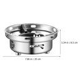thumbnail image 3 of CUITING Réchaud à Alcool en Acier Inoxydable Réchaud de Camping Réchaud à Hotpot Réchaud à Alcool Potable Réchaud Coupe-Vent, 3 of 7