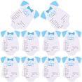 thumbnail image 1 of KAKOWELY 10 tarjetas para revelar el género del bebé, tarjetas para votar el género del bebé, decoraciones para baby shower, 1 of 5