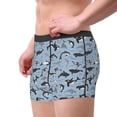 thumbnail image 2 of Naloa Dolphins Mens Underwear - Boxers for Men, Mens Boxer Briefs, Classic Briefs for Men-XX-Large, 2 of 5