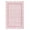 Pink, variant on Garvee Scalloped Area Rugs Modern Bordered Rug, 6x9 Washable Rugs Non-Slip Non-Shedding Rugs Low Pile Indoor Carpet for Living Room Bedroom Office, Brown