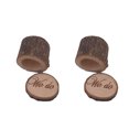 thumbnail image 1 of Caja de anillo de boda grabada Yuarrent 2 uds. de madera, 1 of 5