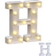 thumbnail image 1 of Letra y Número con Luz LED Bluelander H, 1 of 4