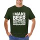 thumbnail image 1 of ¿Hago desaparecer la cerveza? ¿Cuál es tu superpoder? Camisetas, camisetas sin mangas, camisetas de cuello redondo, camisetas para hombre, ropa para hombre., 1 of 7