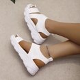 thumbnail image 4 of Utoimkio Slide Sandals for Women Sandals Women's Woven Mesh Flat Beach Shoes Casual Women's Shoes, 4 of 7