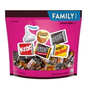 Hershey's And Reese's Miniatures Assorted Chocolate Candy, Family Pack 15.1 oz