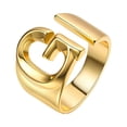 thumbnail image 1 of Fiudx Joyería de Moda para Mujer con 26 Letras Abiertas., 1 of 2