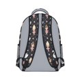 thumbnail image 3 of Princess and Swan Black Pattern Backpack for School, Cute School Bag with Adjustable Shoulder Straps and Padded Back, 15.3"x11"x6.7", 3 of 5