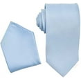 thumbnail image 3 of Men's Premium Solid Vest - Necktie – Bow Tie - Pocket Square 4 Piece Set for Suits & Tuxedos, 3 of 4