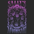thumbnail image 2 of Junior's The Nightmare Before Christmas Sally's Dark Apothecary Sweatshirt Charcoal Large, 2 of 2
