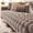 Dark gray, variant on Faux Fur Couch Covers, Soft Warm Couch Cover Shaggy Fuzzy Sectional Sofa Cover Non-Slip Plush Sofa Slipcover Furniture Protector