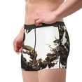 thumbnail image 3 of JUNZAN Skeleton Dance with Mushrooms Mens Underwear Boxer Briefs for Men’s-Large, 3 of 7
