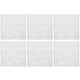 thumbnail image 1 of Decoración de pared de 6 piezas de pared Retardante Retardante 3D Decoración de la pared del panel de pared, 1 of 6