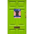 thumbnail image 2 of American Flag Design with Dog Wall or Door Hanging Prints, 2 of 2
