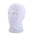 thumbnail image 1 of Máscara facial de pasamontañas, Máscara facial de invierno para hombres y mujeres, Máscara de esquí ligera con calentador de motocicleta para hombres, , Blanco Soledad Ciclismo pasamontañas, 1 of 10