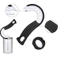 thumbnail image 4 of 2 Pack Can Opener, 150 x 90mm, Ring Glass Opener, J Shaped Kitchen Helper, Can Opener, Hook Opener, Easy Open for Cans with Locking Rings, Black, 4 of 5