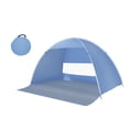thumbnail image 1 of Tienda de campaña Quick Up para viaje, ventilada, impermeable, para 3 o 4 personas, refugio solar portátil para acampar, picnic, playa y exteriores., 1 of 8