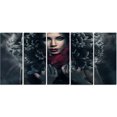 thumbnail image 2 of Passionate Woman in Feather Hood, 2 of 3