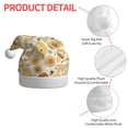 thumbnail image 6 of Cauagu Honey Honeycomb for Adult Christmas Hat,1-Pack Xmas Holiday Hat Santa Hat for Women & Men Festive Headwear Accessories Fit for Christmas/New Year/Party, 6 of 6