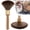 Wooden, variant on NFTIGB Professional Barber Neck Duster Brush, Soft Synthetic Fiber Wool Sweeping Hair Brush for Salon Stylists, Wooden Color Hairdressing Face Duster, 9.1 inches / 23.1 cm