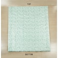 thumbnail image 5 of Chezmoi Collection Venus 3-Piece Floral Leaves Comforter Set Full, Green White Leaves Printed Microfiber Lightweight Bedding Set for All season, 5 of 9