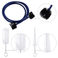 thumbnail image 1 of the 6-Piece Set for the Trumpet Trombone Brass Blowing Nozzle Cleaner Valve Brush Rod Musical Instrument Accessorie, 1 of 6