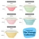 thumbnail image 3 of Juego de recipientes para almacenamiento de alimentos Tupperware Heritage, 10 piezas, vintage, 3 of 6