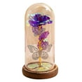 thumbnail image 3 of Regalos de flores rosas Regalo del día de la madre Regalos Novia Madre Mamá Te amo Violeta, 3 of 9