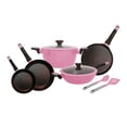 thumbnail image 1 of Batería de Cocina FOODE set 9 piezas color Rosa, 1 of 6